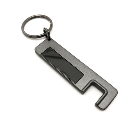 MOQ 500 เหรียญ Keychain ผู้ถือด้วยโลโก้ที่กําหนดเองสําหรับ