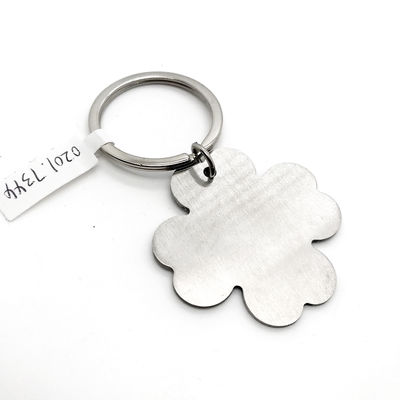 ซิลิเวอร์ สี่ใบ Clover เหรียญ Keychain Holder ภายในปี ช่วงเวลาการชําระเงิน TT OEM / ODM มี