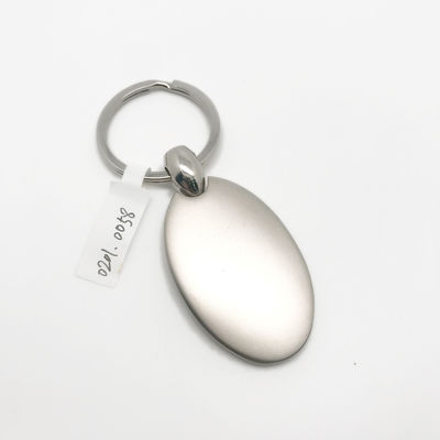MOQ 500 เงินโลหะ Keychain ผู้ถือด้วยความทนทาน MOQ 500 และ 500 ชิ้น MOQ