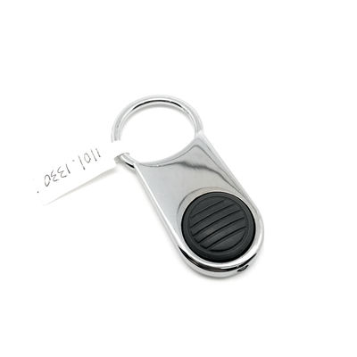 องค์กรที่ใช้ได้ สแตนเลส Keychain จัดการกับ Logo ที่กําหนดเอง