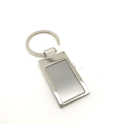 เป็น Photo Metal Keychain Holder กับโลโก้ที่กําหนดเอง