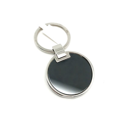 สีเงิน ดํา ดีไซน์ โลหะ Keychain Holder TT ระยะเวลาการชําระเงิน