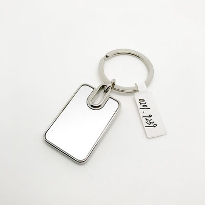25x75x5 มิลลิเมตร โลหะ Keychain Holder ความทนทานสูง