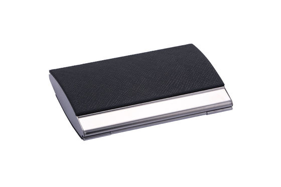 Slim Metal Snap Closure ผู้ถือบัตรธุรกิจสําหรับบัตรธุรกิจมืออาชีพ