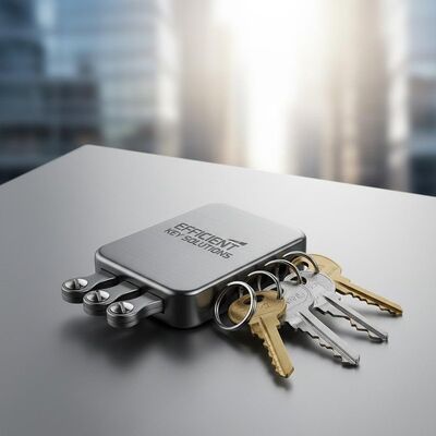 ที่จัดระเบียบพวงกุญแจเหล็กทนทาน OEM ODM เหมาะสำหรับการจัดระเบียบกุญแจอย่างมีประสิทธิภาพและปรับปรุงโซลูชันการจัดการกุญแจ