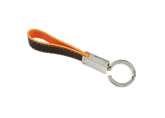 Stitch Metal Snap เบ็ด พวงกุญแจ 7mm Debossing Leather รถ ที่ใส่กุญแจ