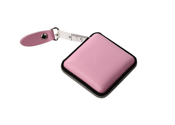 Debossing Gift Measuring Tape Square Embossed Logo ABS PU