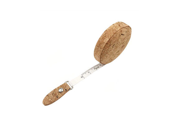 Eco Friendly Cork เทปวัดหดได้ผ้าเย็บผ้าวัดเทป