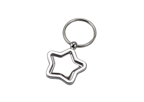 ของขวัญของที่ระลึก พวงกุญแจโลหะน่ารัก Iron Star พวงกุญแจ เตารีดหมุนได้จำนวนมาก