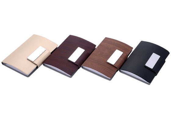 กระเป๋าใส่นามบัตร Debossing PU Leather Digital Printing Card Case
