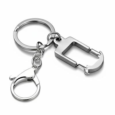 ราคาดี OEM/ODM As Photo Zinc Alloy Metal Keychain Holder for Customized Manufacturing ออนไลน์